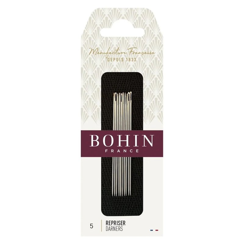 【法国 Bohin】修补短针  5号/ 7号 - 编织/刺绣/羊毛毡/裁缝 - 其他金属 银色