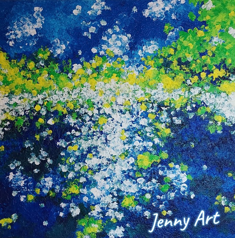 【静谧】无框画 抽象画 画作 挂画 居家摆设 居家生活 - 海报/装饰画/版画 - 其他材质 多色