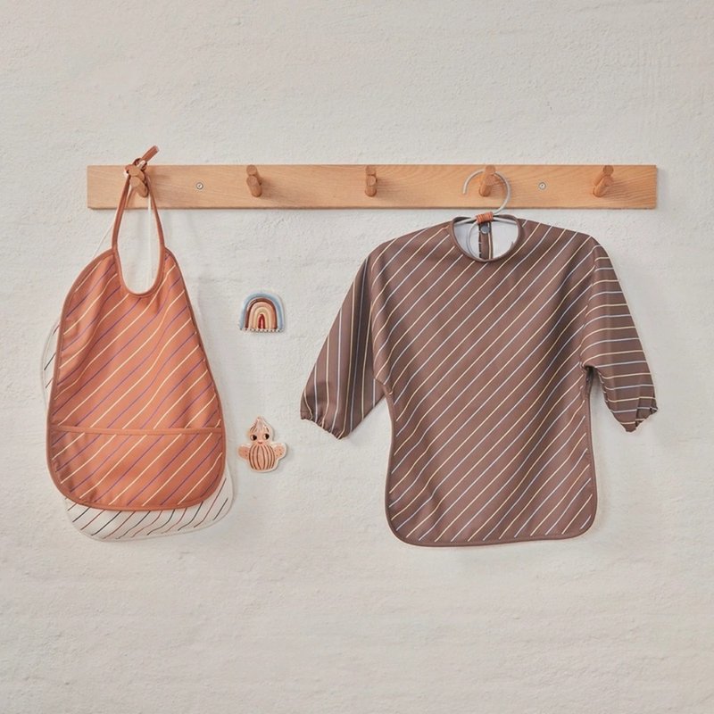 围兜2入组-香草焦糖夹心 - 围嘴/口水巾 - 聚酯纤维 多色