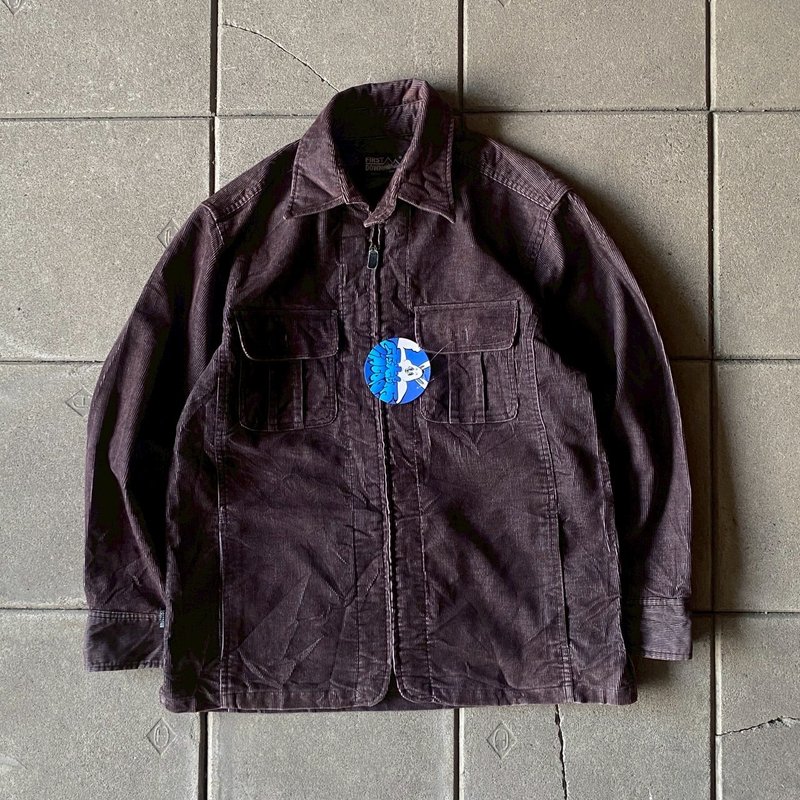 --两光师选物--咖啡色灯芯绒外套 - 男装外套 - 其他材质 咖啡色