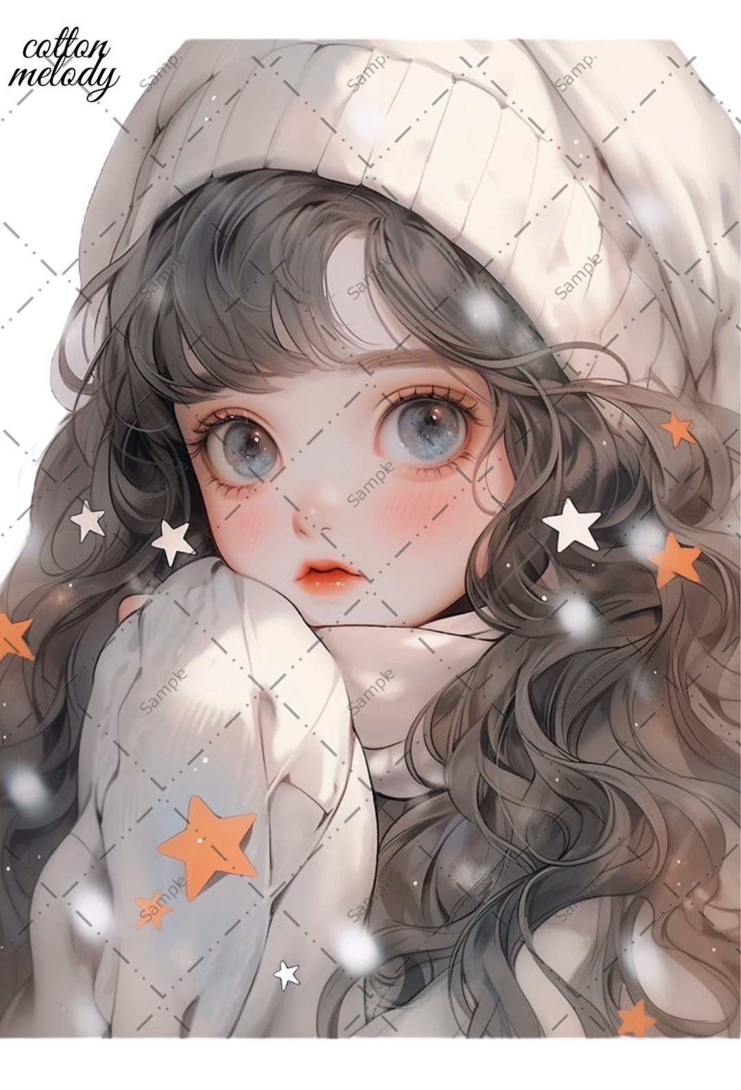 原创贴纸 no.275 人物贴纸 原创贴纸 人物贴纸 女孩贴纸 原创人物贴纸 - 贴纸 - 纸 