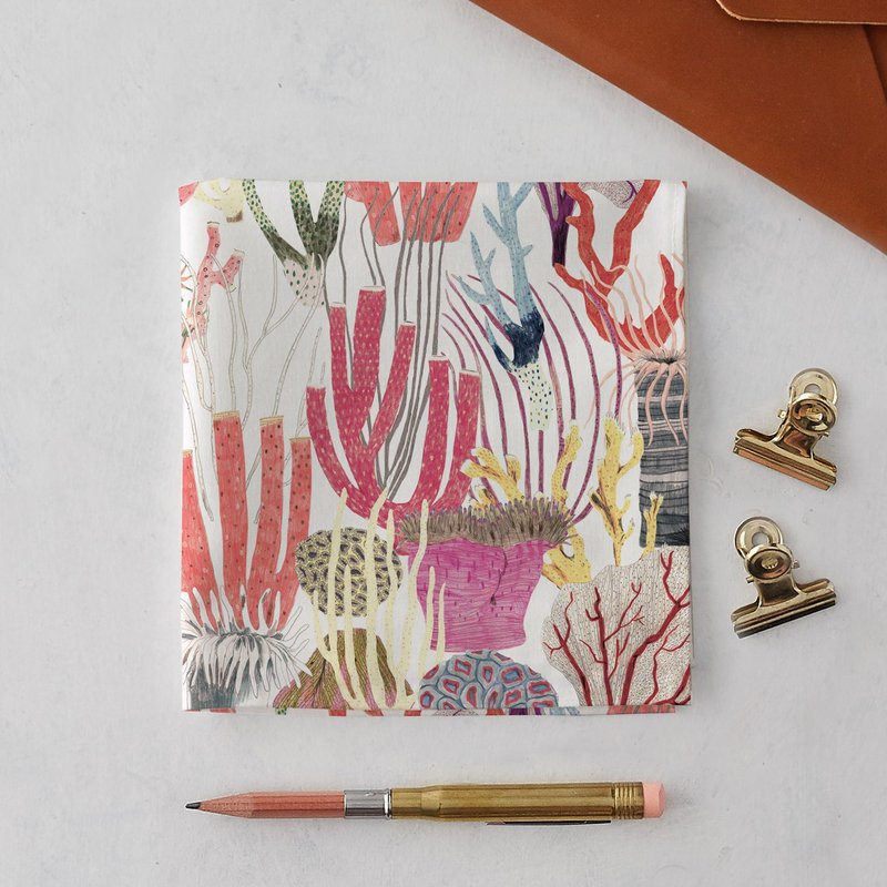 CORAL HANDKERCHIEF & POCKET SQUARE - 其他 - 棉．麻 多色