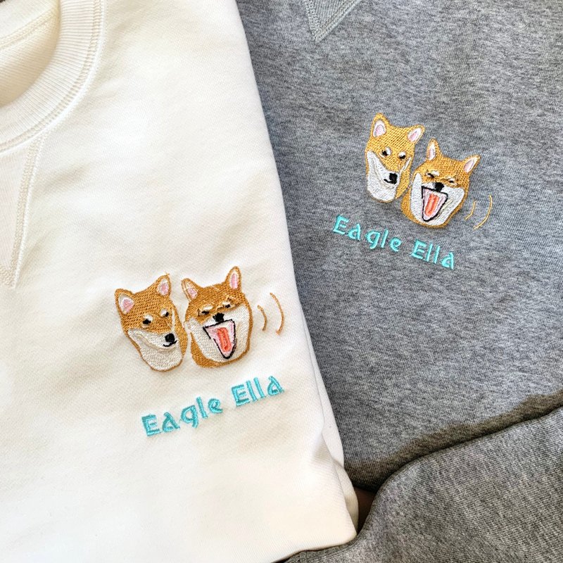 另加购宠物 - 刺绣-勿单购 - 中性连帽卫衣/T 恤 - 其他材质 