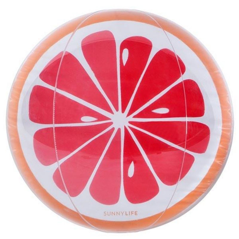 【派对商品】SUNNYLIFE 葡萄柚造型充气海滩球 - 其他 - 塑料 橘色