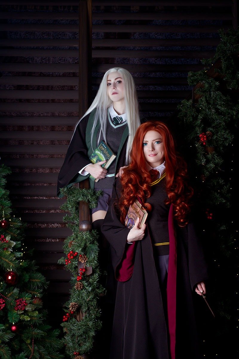 Harry Potters wizard cloak red, blue, green, yellow, cosplay costume - 其他 - 其他人造纤维 黑色