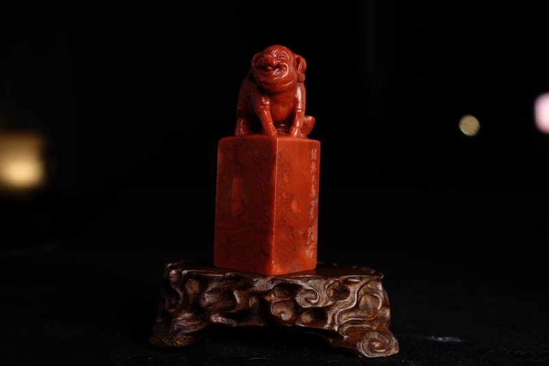 【印钮篆刻】猪为六畜之首 - 印章/印台 - 石头 红色