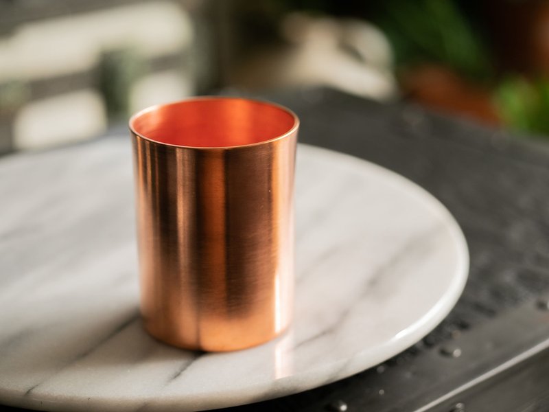 260ml冷饮杯  手工制作光面红铜杯 - 其他杯子 - 其他金属 