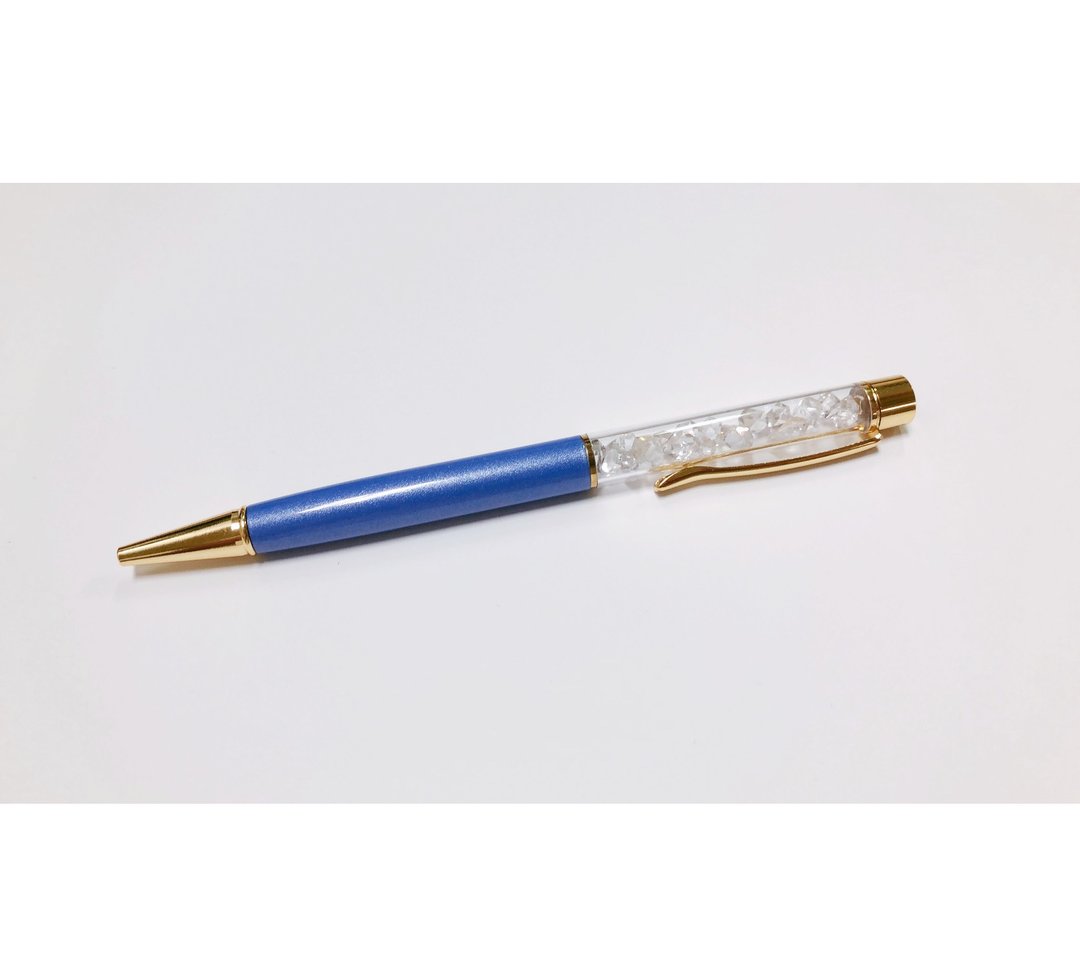 采矿 定制化 水晶笔 原子笔 手工制作 - 圆珠笔/中性笔 - 水晶 