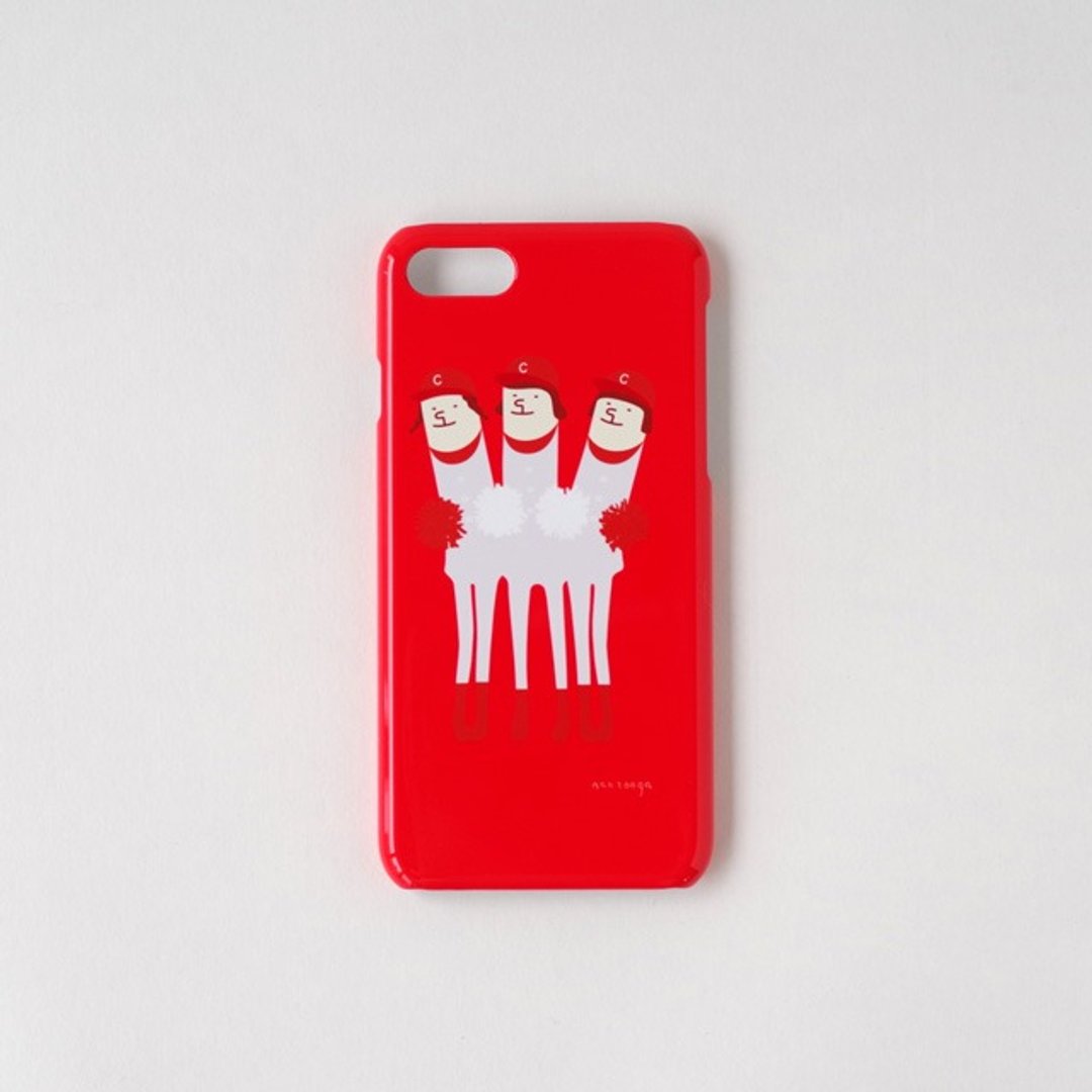ruru basaball - iPhone case - 手机壳/手机套 - 塑料 红色