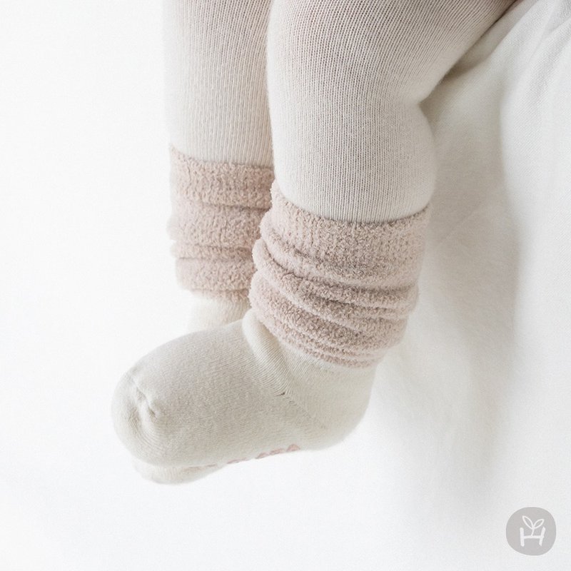 Happy Prince Nipper毛茸茸秋冬保暖婴儿童及膝袜 - 婴儿袜子 - 棉．麻 多色