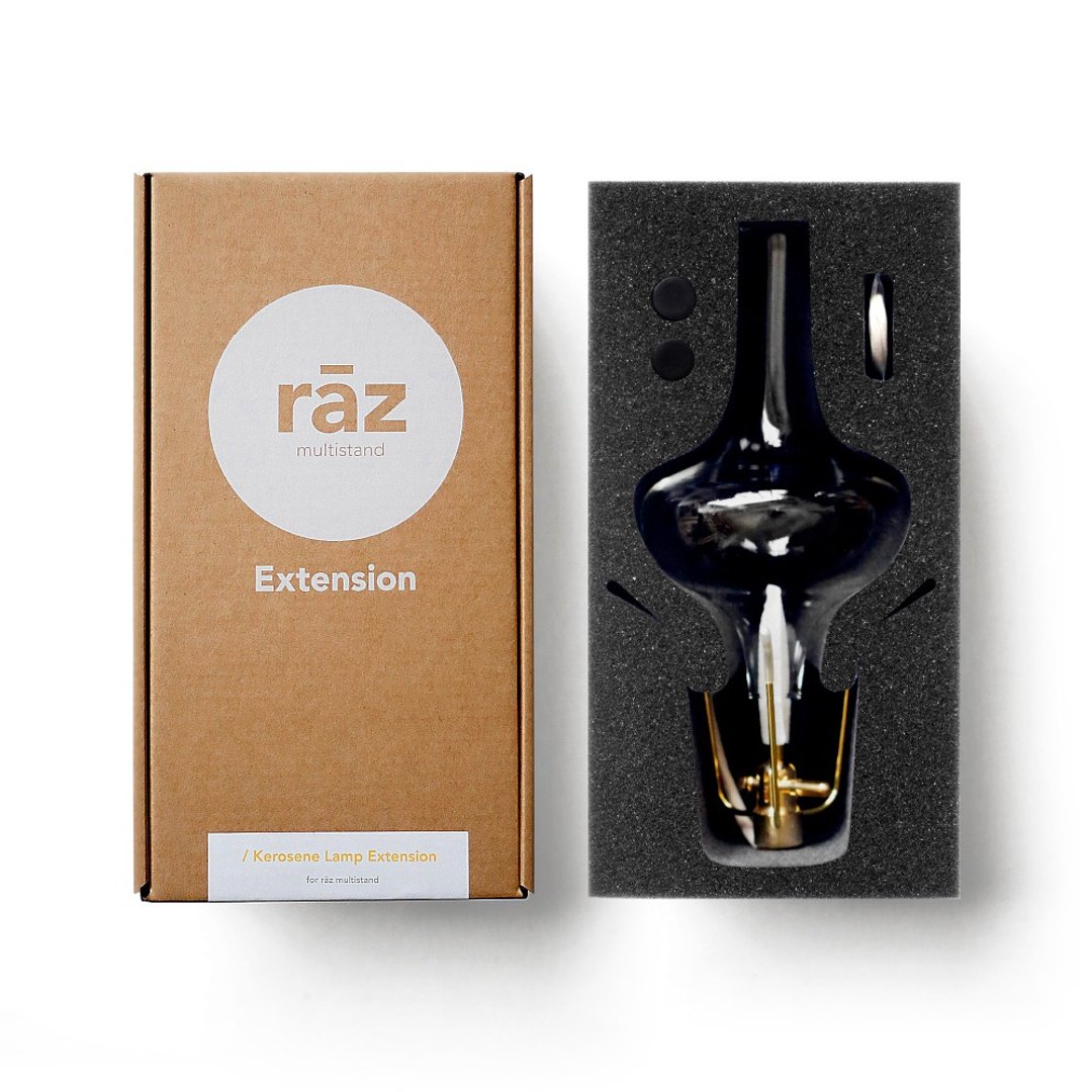 | rāz |  – Kerosene Lamp Extension 火油灯延伸 - 灯具/灯饰 - 铜/黄铜 金色