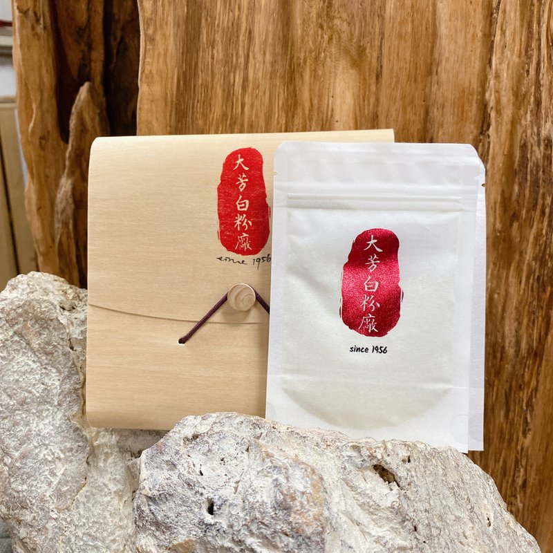 台湾北投白磺温泉粉・100%纯天然温泉汤花 6入组 文创伴手礼盒 - 沐浴用品 - 浓缩/萃取物 白色