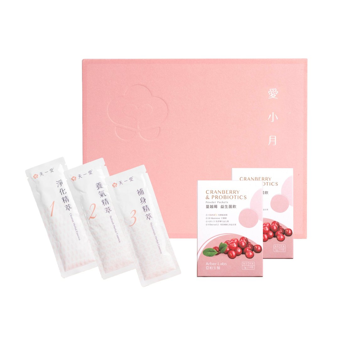 【爱小月】小产调理/恶露期保养(15日组)&蔓越莓益生菌2盒 - 健康/养生 - 浓缩/萃取物 