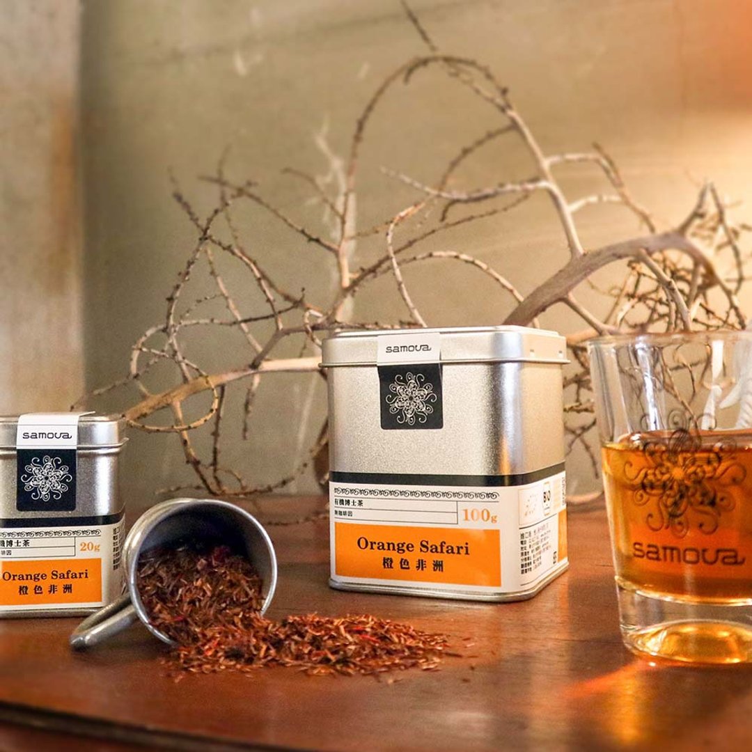 【Tea Tin 原叶马口铁】博士茶 南非国宝茶 橙色非洲 20g - 茶 - 新鲜食材 橘色