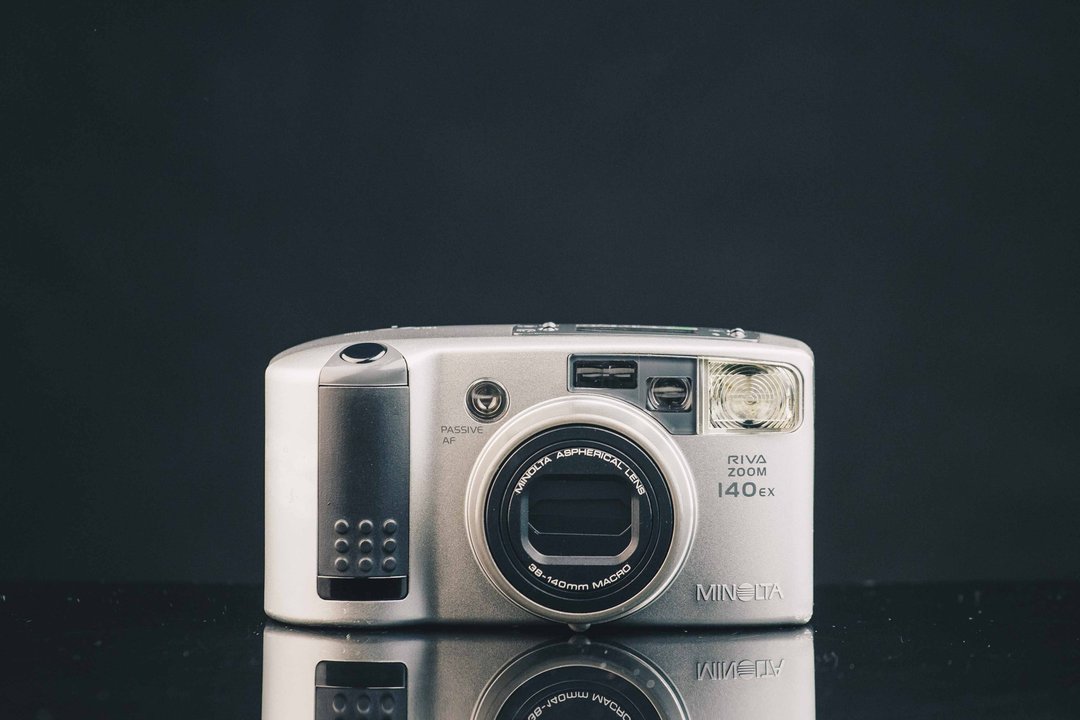 Minolta RIVA ZOOM 140EX #579 #135底片相机 - 相机 - 其他金属 黑色