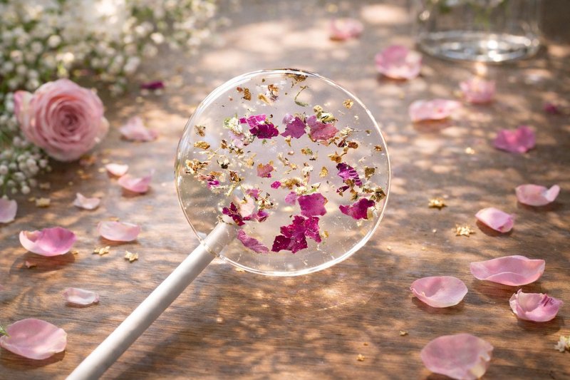 创意棒棒糖 - 花语金光 - 零食/点心 - 新鲜食材 紫色