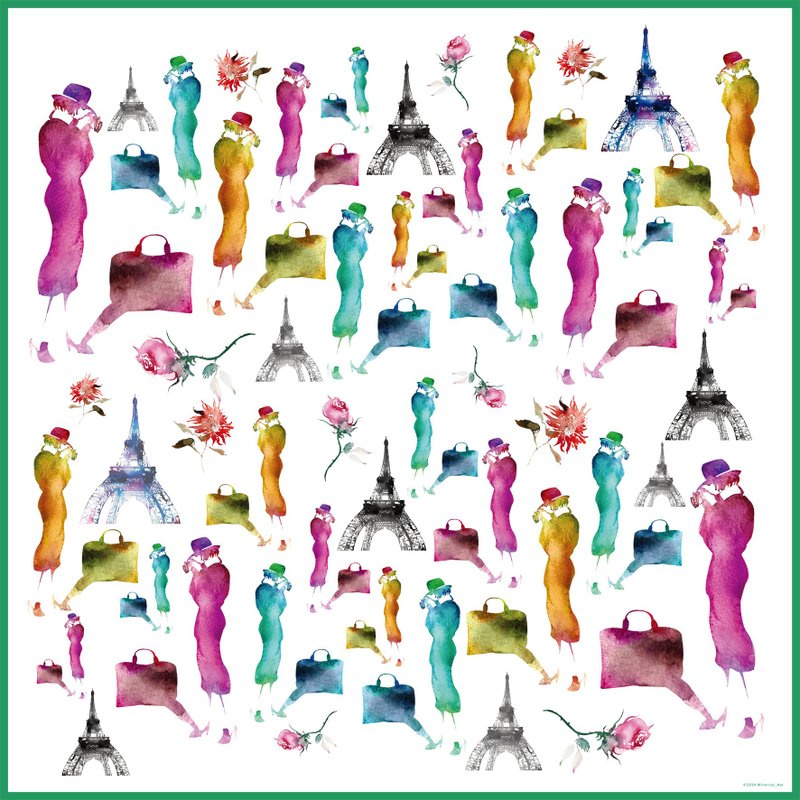 旅人--- 美感来自于融入生活的艺术Minervac - 丝巾 - 丝．绢 多色