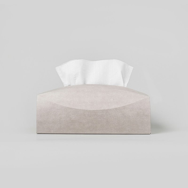 【TaG】Tent 秒换式面纸盒 | 水洗牛皮纸 轻量耐用 - 纸巾盒 - 纸 银色