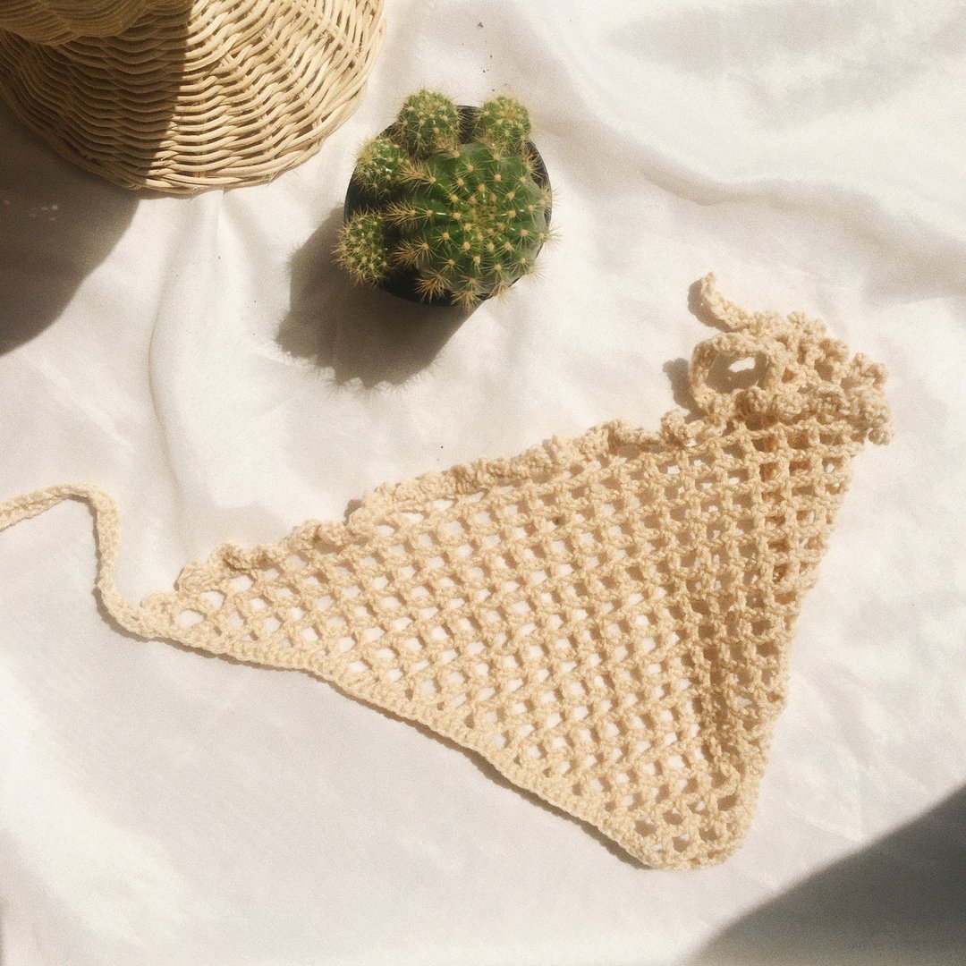 Kerchief crochet - 发饰 - 聚酯纤维 多色