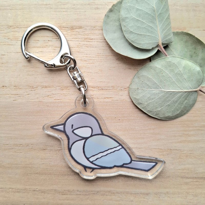 压克力钥匙圈 蓝鹊 - 钥匙链/钥匙包 - 压克力 