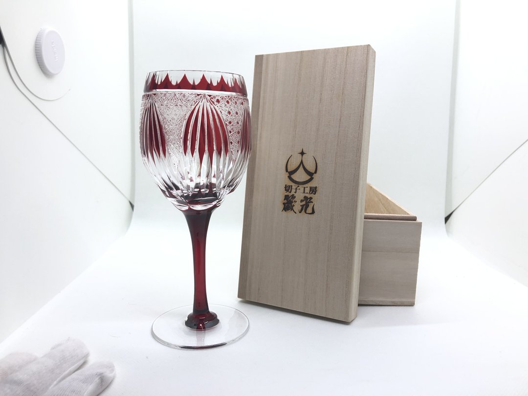 Metamorphosis wine glass - 酒杯/酒器 - 玻璃 红色