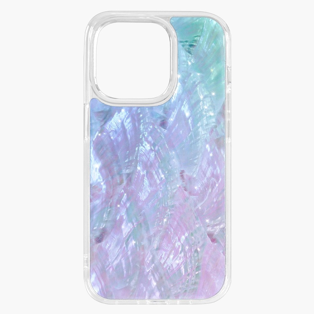 珊瑚海贝壳系列 －珍珠美人鱼(深海版) iPhone 14 13 Pro Max - 手机壳/手机套 - 贝壳 透明