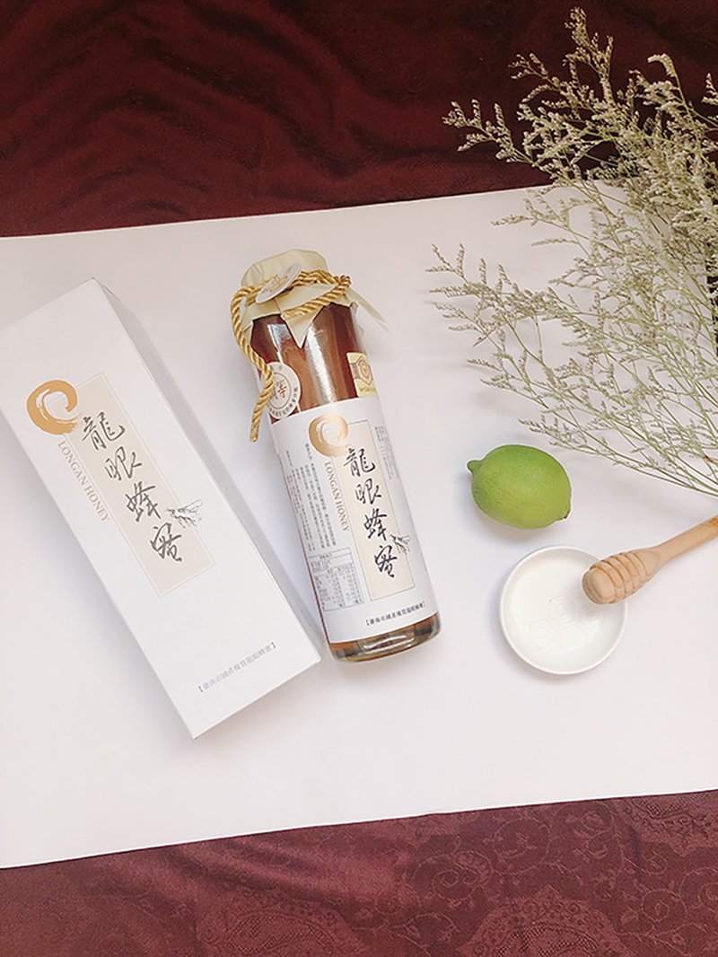 【中秋礼盒】头等奖 龙眼蜂蜜 / 800g / 114年台南市国产蜂蜜评鉴 - 蜂蜜/黑糖 - 玻璃 白色