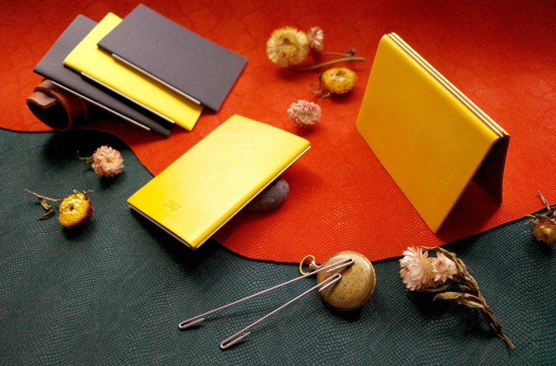 【拆换式手帐】尺寸A6 │双轨│皮革 │x47 - 笔记本/手帐 - 真皮 