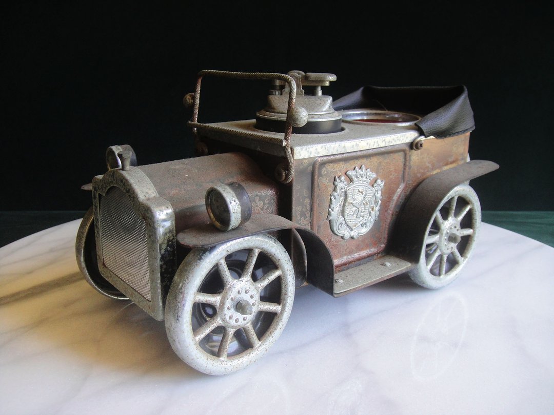 【老时光 OLD-TIME】早期二手金属老车摆饰品 - 收纳用品 - 其他材质 多色