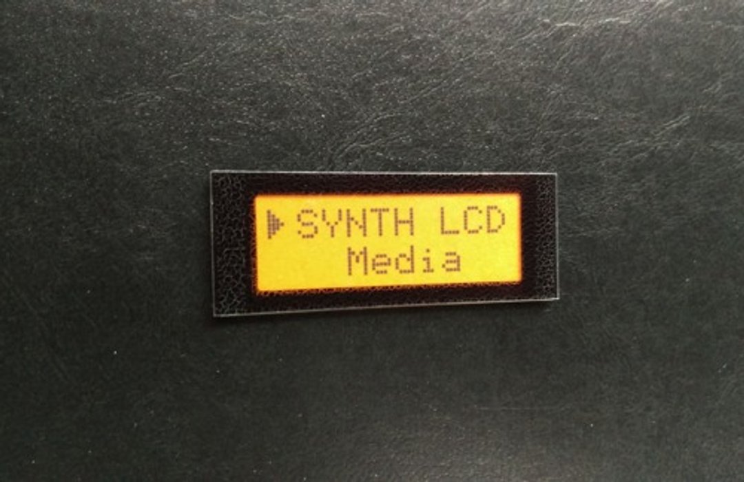 【名牌】液晶 LCD 名牌 / 橘色 - 其他 - 塑料 