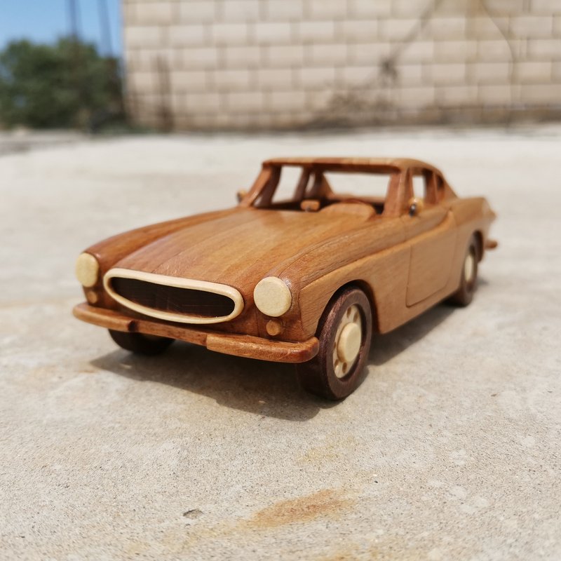Collectible toy car model Volvo P1800 - 摆饰 - 木头 
