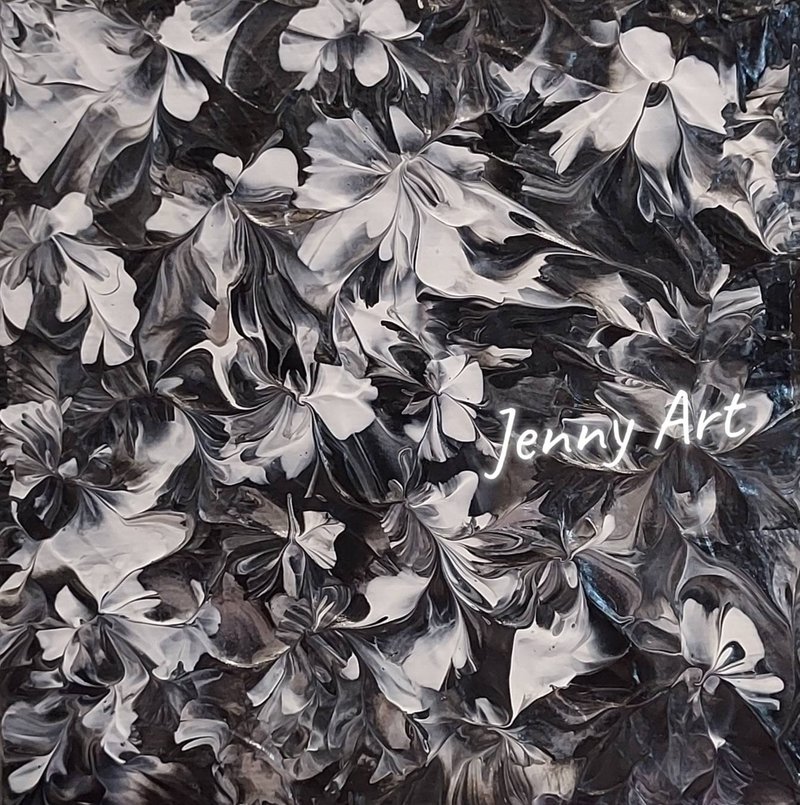 【无常】无框画 压克力画 抽象画 画作 挂画 居家摆设 锦上添花 - 海报/装饰画/版画 - 其他材质 黑色