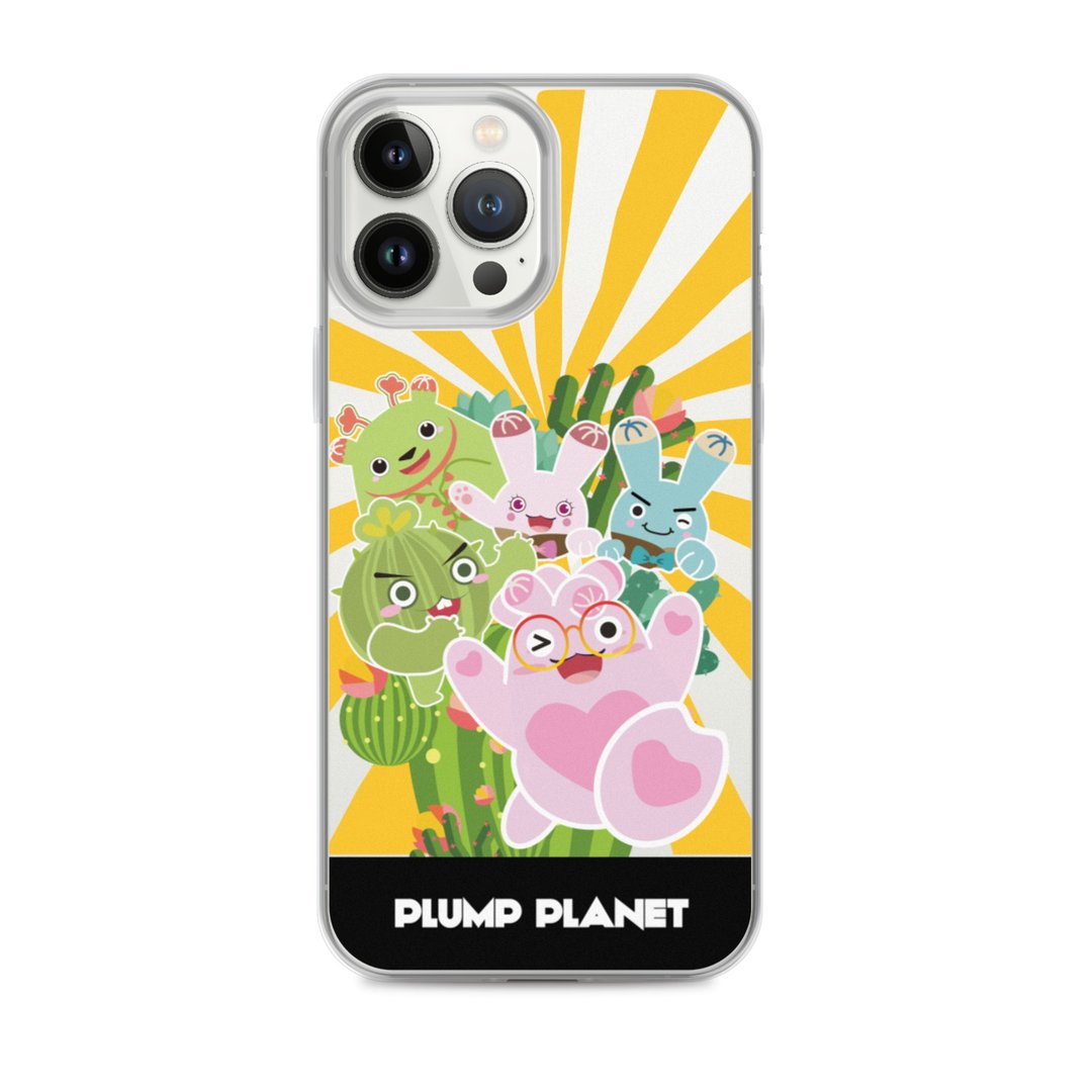 Cactus Fun Play 防摔手机透明软壳 iphone 13 12 11 Pro max - 手机壳/手机套 - 塑料 黄色