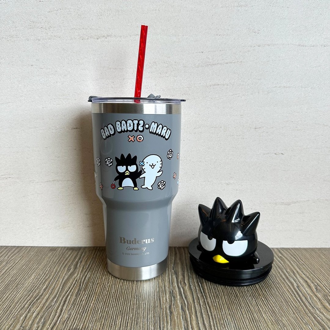 一杯子好朋友【Buderus】三丽鸥联名款陶瓷冰霸杯 900ml 酷企鹅 - 保温瓶/保温杯 - 不锈钢 多色