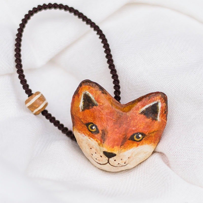 狐狸发圈 /动物 头饰 - 发饰 - 纸 橘色