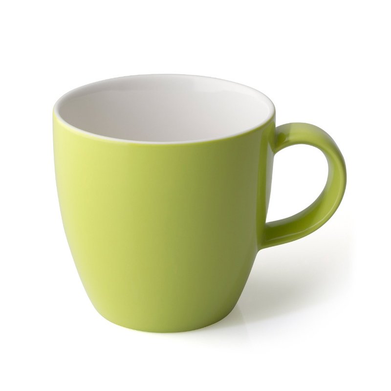 美国FORLIFE经典圆润茶杯/咖啡杯单-莱姆绿 - 其他杯子 - 瓷 绿色