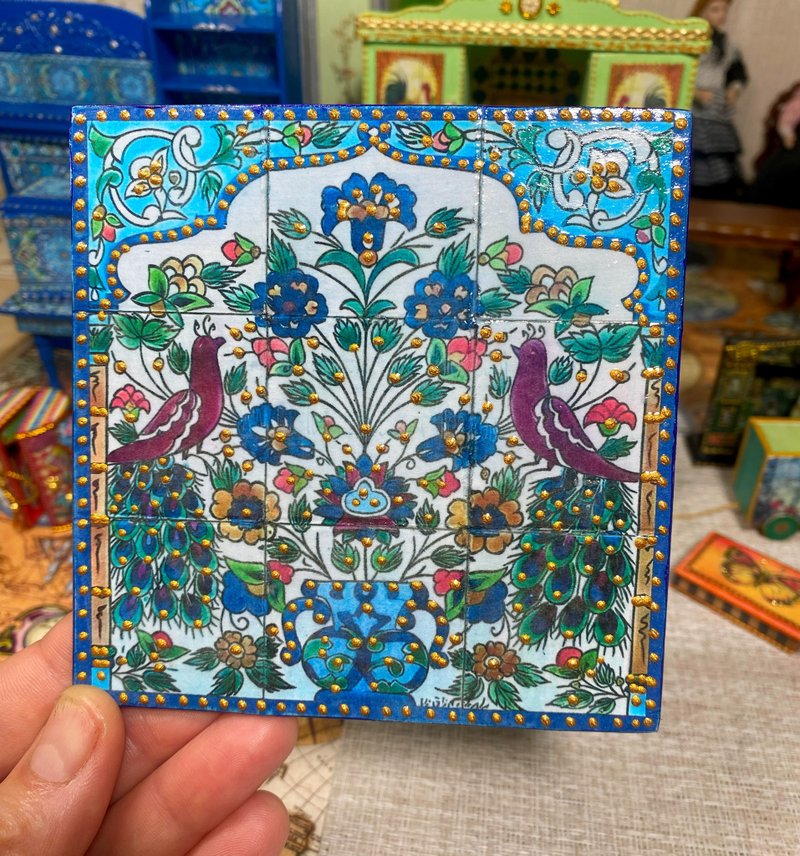 玩偶之家的面板。微型玩具屋。玩具屋的配件。 - 其他数码设计 - 其他材质 