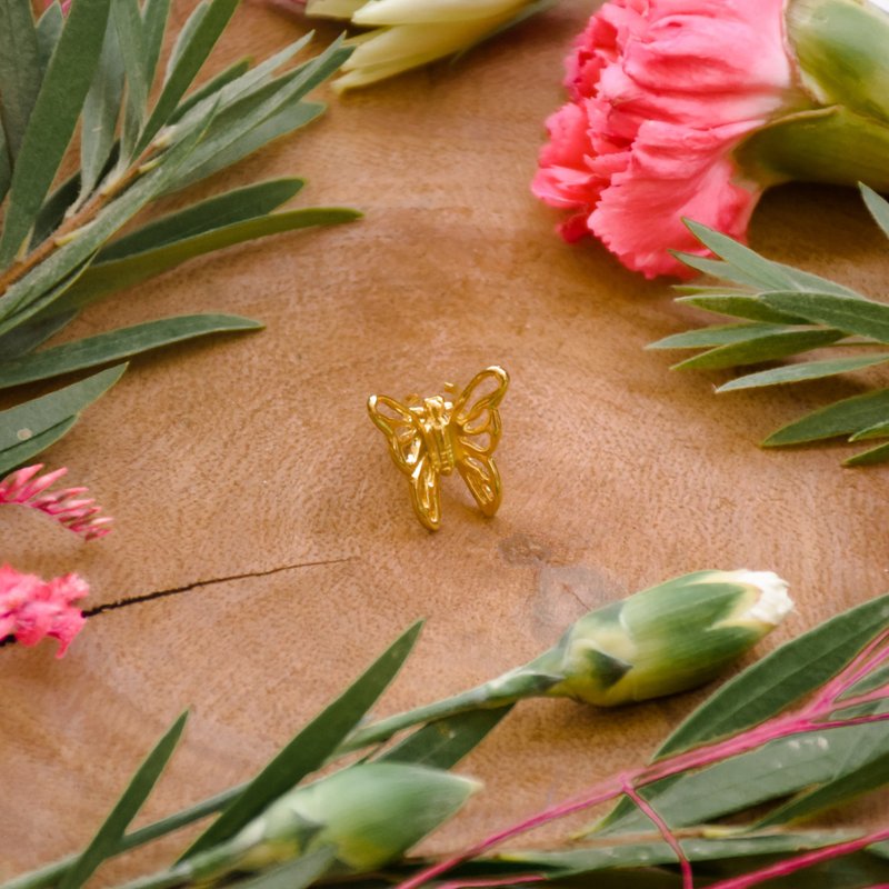 Butterfly Ear Cuff - 耳环/耳夹 - 铜/黄铜 