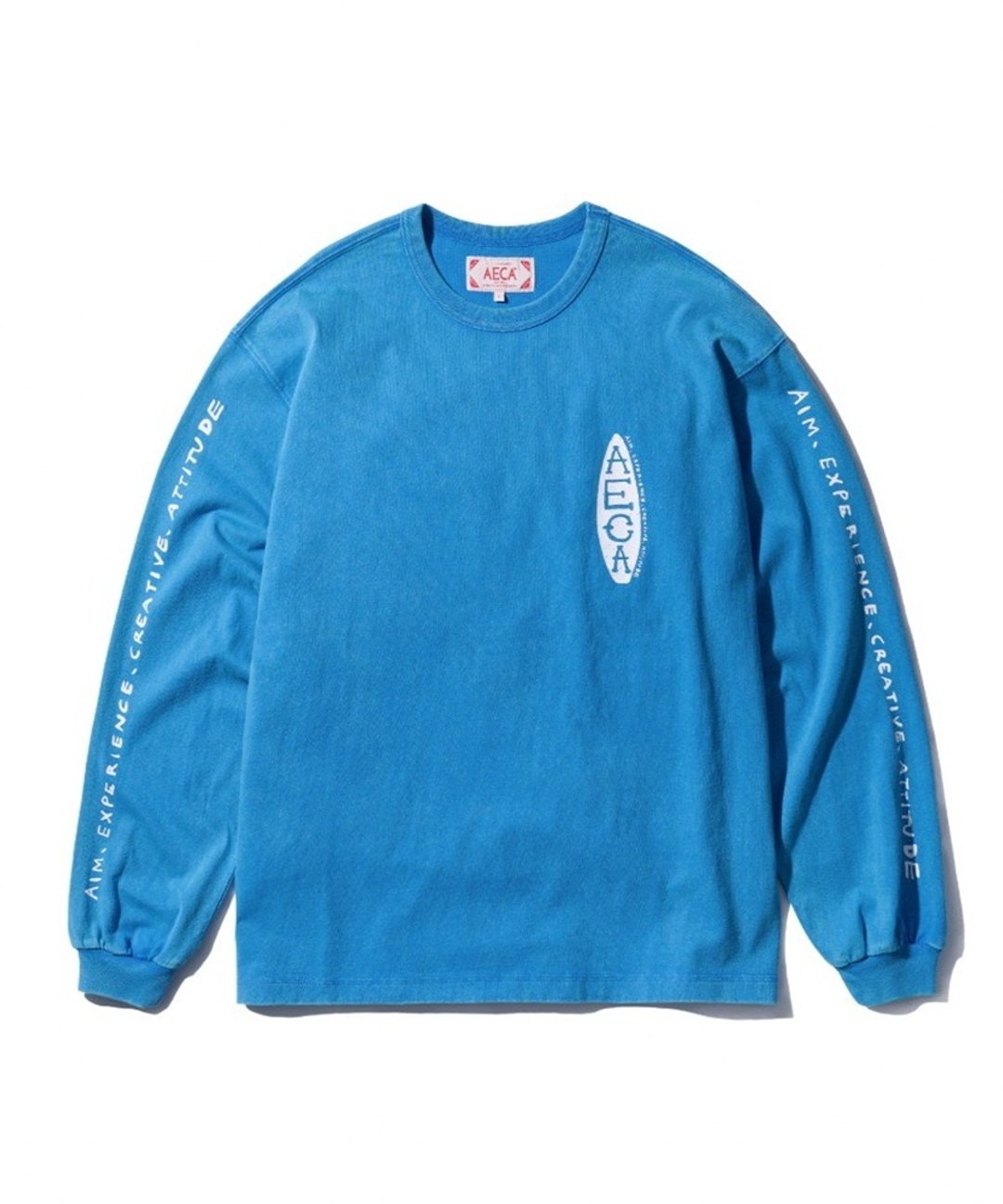 AECA Surf Board Long Sleeve T-shirt仿日晒长袖上衣(两色) - 男装衬衫 - 其他材质 多色