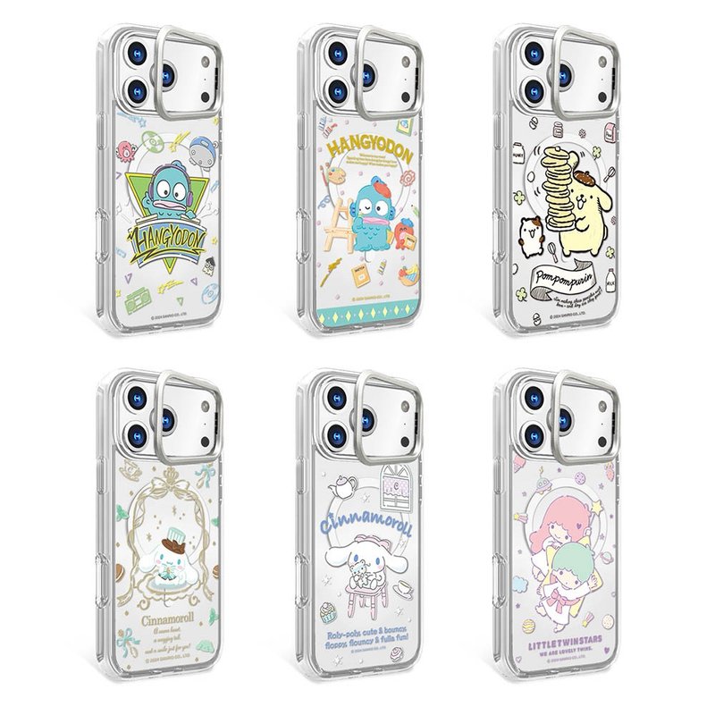 三丽鸥 iPhone 17/16系列 军规防摔隐形立架磁吸手机壳-多图可选1 - 手机壳/手机套 - 其他材质 多色