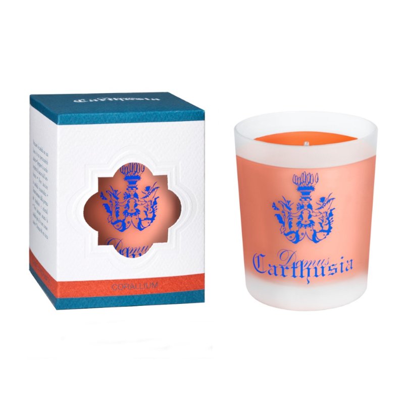 【现货】意大利 Carthusia│红珊瑚香氛蜡烛/Corallium - 蜡烛/烛台 - 精油 透明
