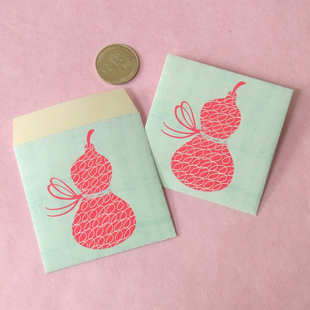 Printable mini envelope - hulu - Original illustrations - PDF data - 其他数码商品 - 其他材质 