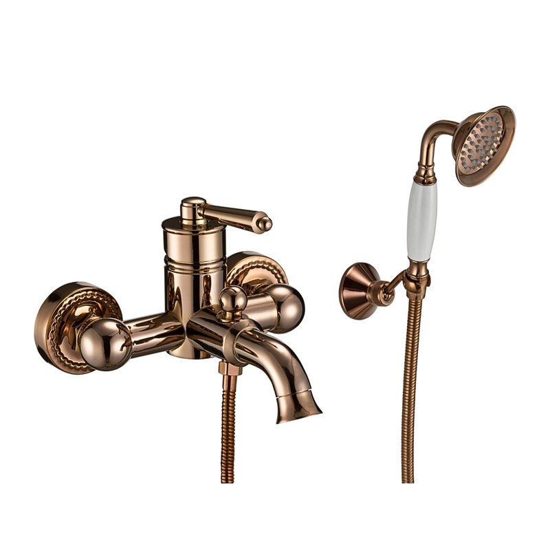 【MULTI百工居室】MIT制造严选MTS01RS优雅玫瑰金沐浴龙头 - 卫浴用品 - 铜/黄铜 