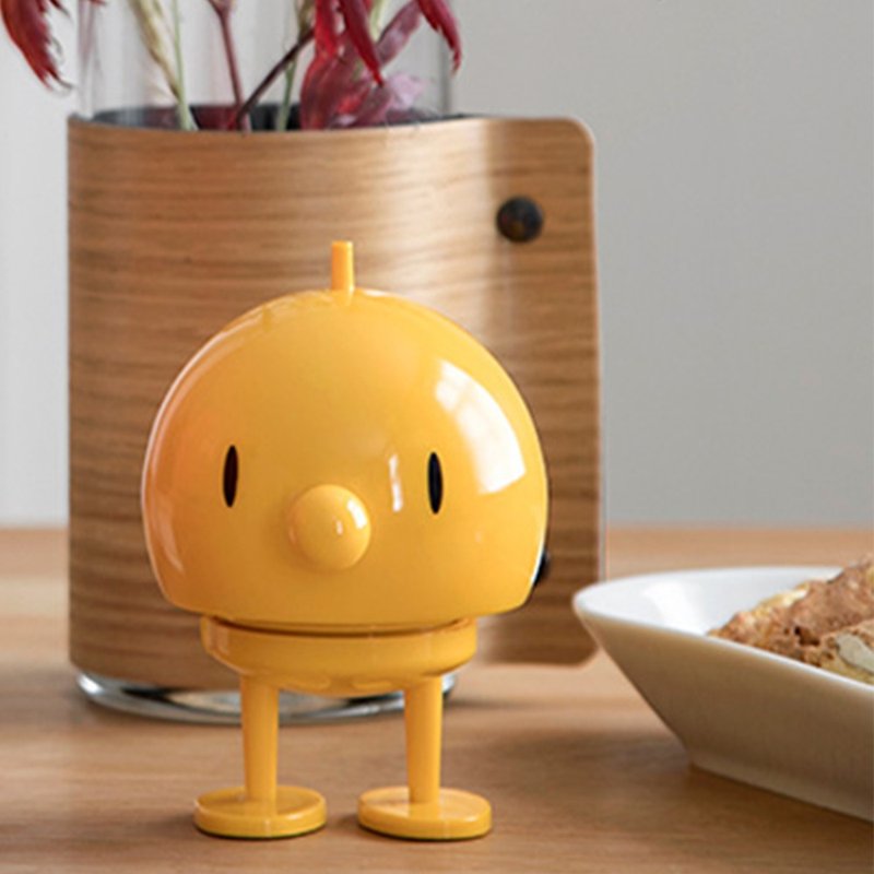 【哈特宝】Hoptimist Bumble S 丹麦微笑弹簧公仔-黄 - 玩偶/公仔 - 其他材质 黄色