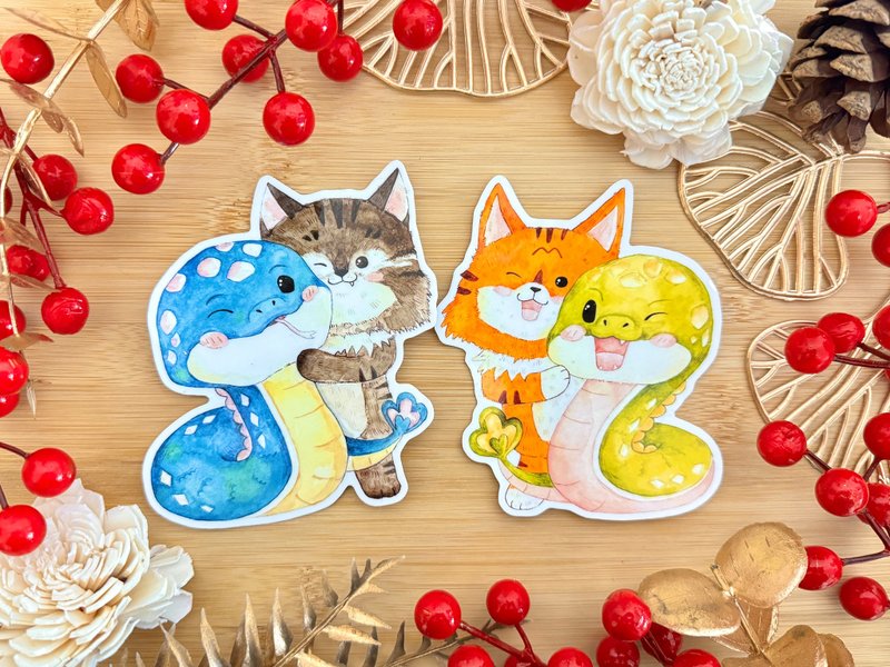 Mr.307 小七先生 - 蛇年生肖限定贴纸_防水贴纸 - 贴纸 - 防水材质 