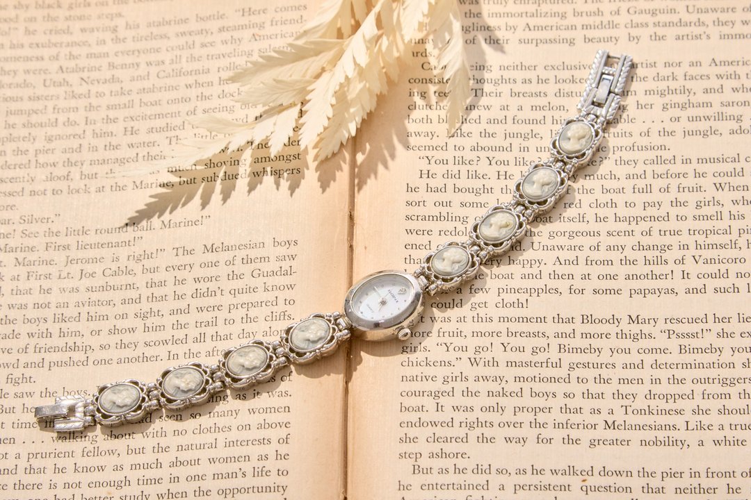 【美国带回 欧美古董饰品 西洋老件】美国复古款女表 ELGIN 银色 - 女表 - 其他金属 