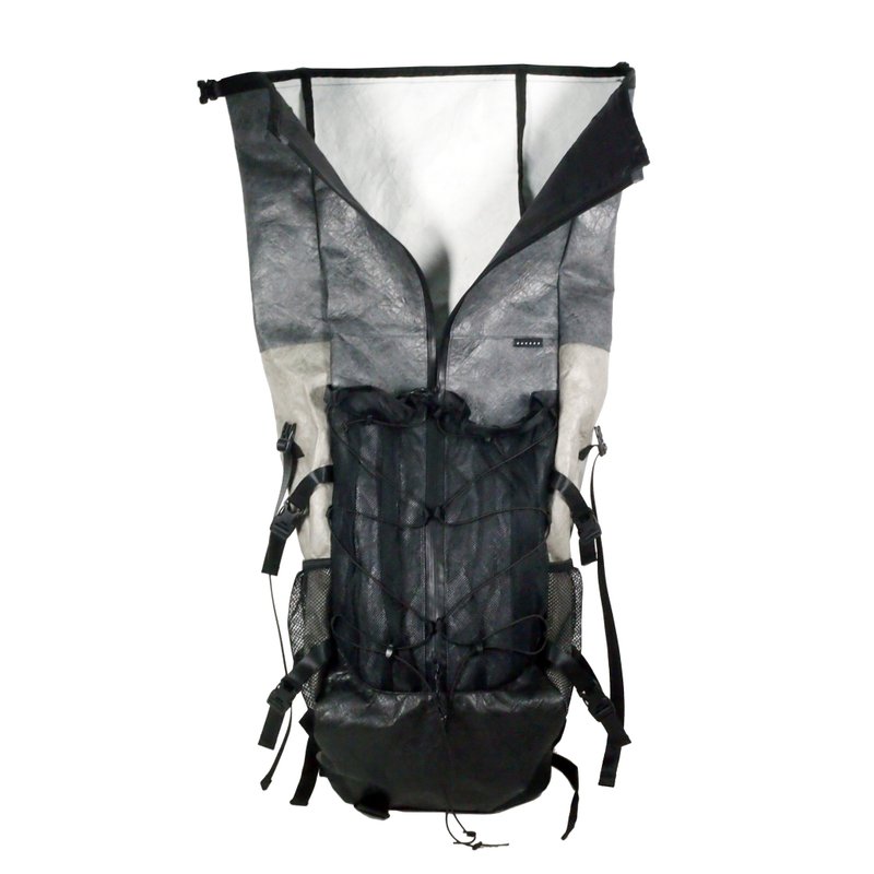 客制拼色: 6dots 登山包 中开 拉链 40L 55L背包 露营 登山 - 后背包/双肩包 - 防水材质 多色