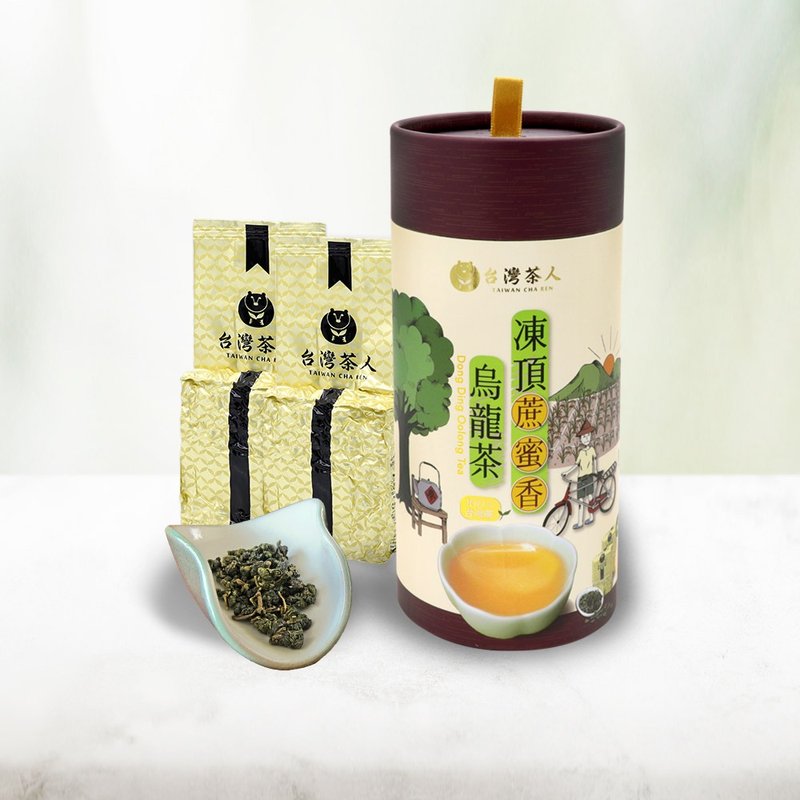 【交换礼物】 100%台湾茶小罐-冻顶蔗蜜香乌龙茶50gX2入 - 茶 - 其他材质 