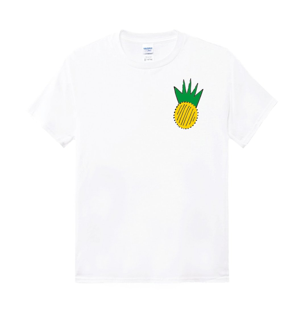 T-shirt T恤 衣服 衣 白上衣 白衣 潮T 潮服 棉 美国棉 吸汗 运动 - 其他 - 棉 黄色