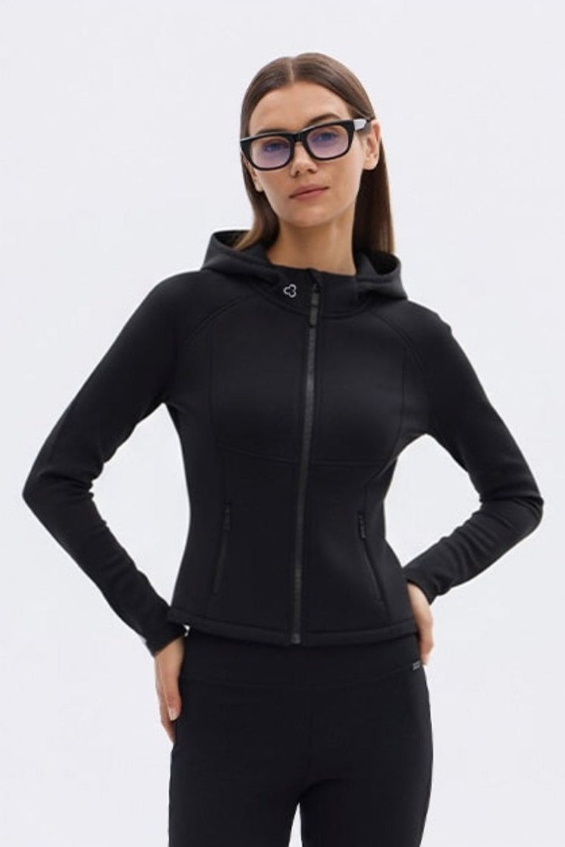 Yannie Jacket - 女装休闲/机能外套 - 棉．麻 灰色